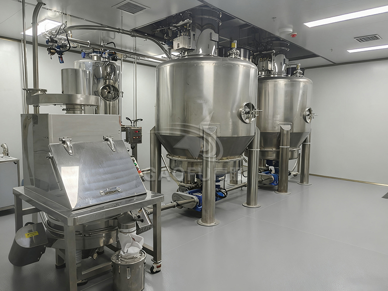 面條供料系統(tǒng) 供料系統(tǒng)客戶現(xiàn)場(chǎng)