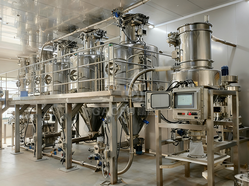 芝麻餅供粉系統(tǒng) 芝麻餅供粉系統(tǒng)客戶現(xiàn)場