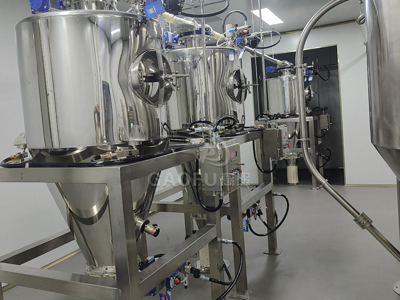 芝麻餅供粉系統(tǒng) 芝麻餅供粉系統(tǒng)客戶現(xiàn)場